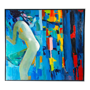 1977 Oil on Canvas Painting by Sidney Smiley