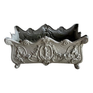Antique French Jardinière in Cast Iron For Sale