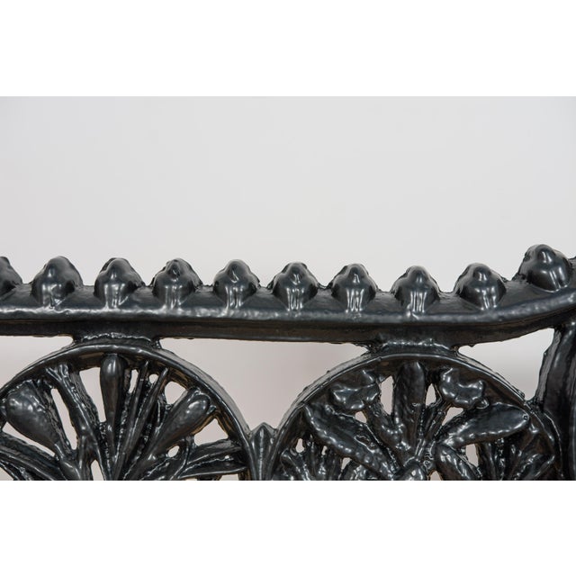 Victorian Cast Iron Garden Set, 1890s, Set of 3 For Sale - Image 16 of 18