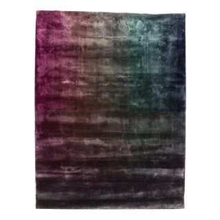 Technicolour Field Bamboo Silk Rug from Kvadrat For Sale