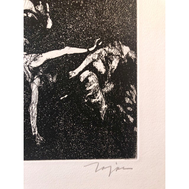 Jack Zajac, American, born 1929 1964 Etching and aquatint hand printed on Fabriano paper, pencil signed and editioned....