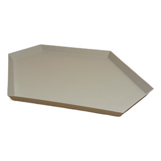Hay Kaleido Large Tray – Powder-Coated Steel, Geometric Design (Unused in Box) For Sale