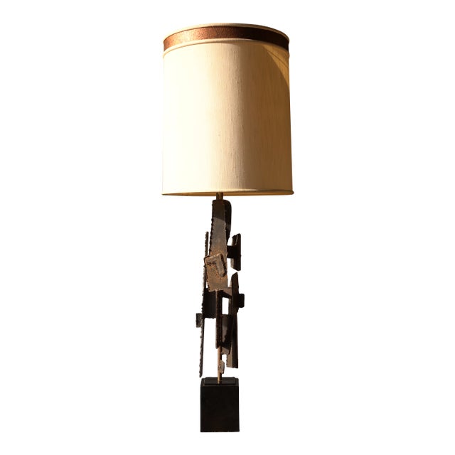 1960s MCM Laurel Brutalist Lamp - Richard Barr for Laurel Lamp Company For Sale