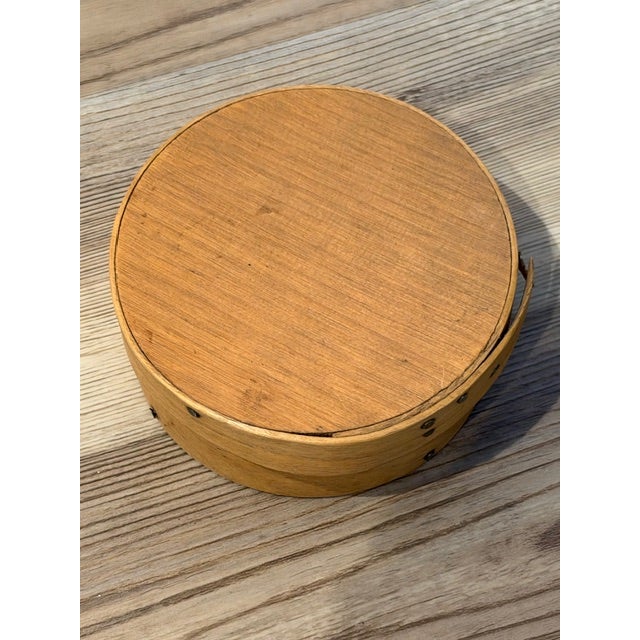 American Old Time Wooden Ware Small Primitive Pantry Box For Sale - Image 3 of 8