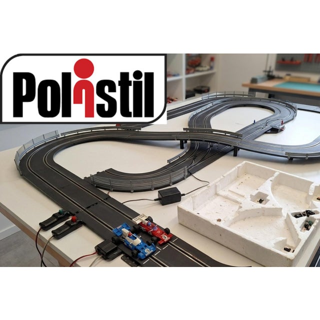 Extraordinary original Polistil Track of Champions from 1977, a true highlight for vintage collectors. The box celebrates...