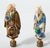 Brown Early 20th Century Ceramic Chinese Wise Man Lamp Finials - a Pair For Sale - Image 8 of 10