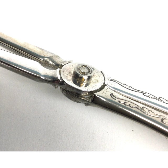 Vintage Silver Plate Tongs For Sale In Portland, ME - Image 6 of 11