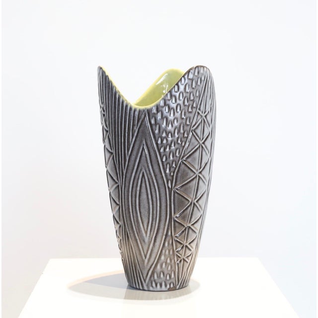 Ceramic Vase by Mari Simmulson for Upsala-Ekeby For Sale - Image 9 of 9