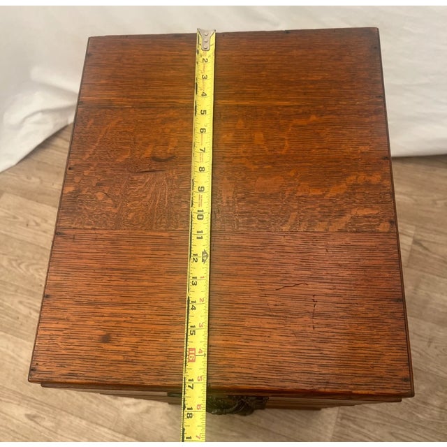 Vintage Printers Artist File Cabinet Twelve Drawers Chest Photography Storage For Sale - Image 10 of 12