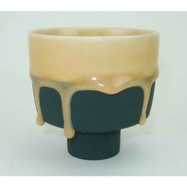 Branan Mercer 'Tea Bowl' Ceramic Art Pottery Cup For Sale - Image 4 of 9