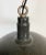 Industrial Dark Gray Enamel Hanging Lamp, 1950s For Sale - Image 4 of 11