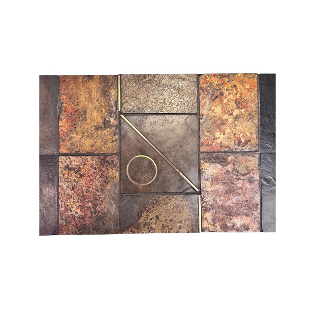 1970s South African Brutalist Stone Console Table attributed to Paul Kingma, 1970 For Sale - Image 5 of 8