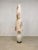Mid-Century Pink Glass Floor Lamp For Sale - Image 4 of 4