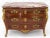Wood Bombe French Marble Top Bronze Ormolu Louis XV Style 4 Drawers Dresser Commode For Sale - Image 7 of 13