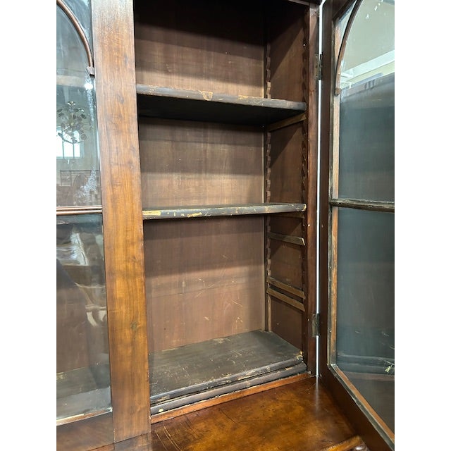 Antique Empire Display Cabinet For Sale - Image 10 of 16