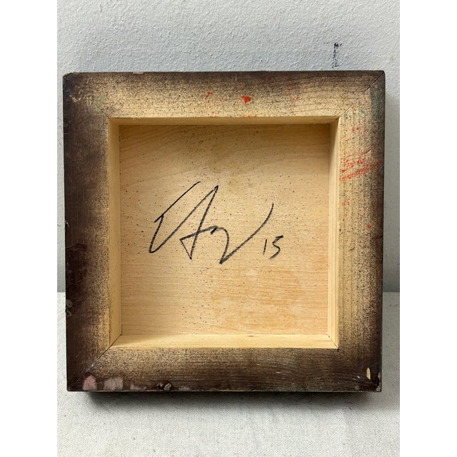 Ernesto Yerena Montejano “Ganas Talavera,” 2015 — Mixed Media on Wood Panel For Sale - Image 12 of 12