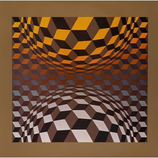 Victor Vasarely, CHEYT OND, Etching For Sale