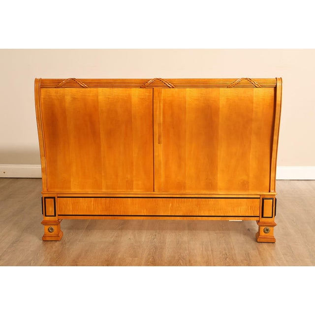 Thomasville Grand Classics Collection Empire Style Queen Sleigh Bed For Sale - Image 17 of 18