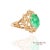 Jade Gold Ring Metal Type: 14k Yellow Gold Total Item Weight: 5.5 Grams Ring Size: 6.25 (Resizable) 1: Natural Stone: Jade...