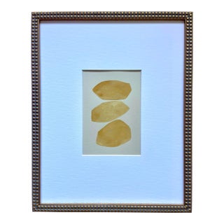 2026 "Splendore" Abstract Minimalist Painting on Cotton Paper by Artist r.k. Red For Sale