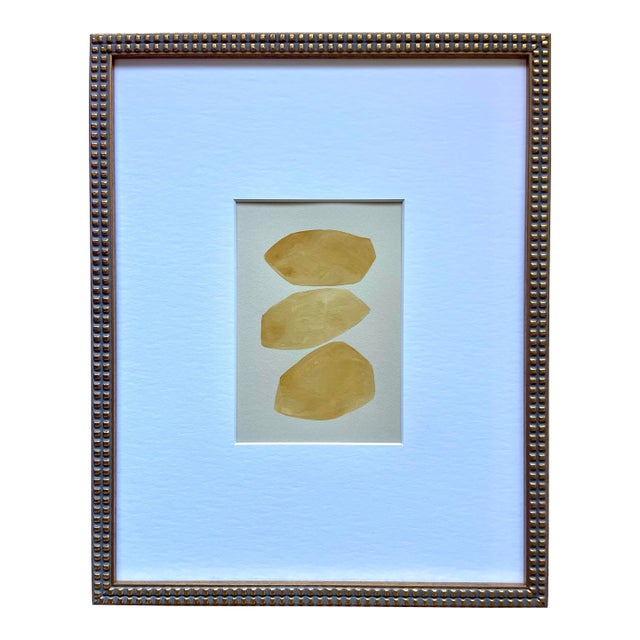 2026 "Splendore" Abstract Minimalist Painting on Cotton Paper by Artist r.k. Red For Sale