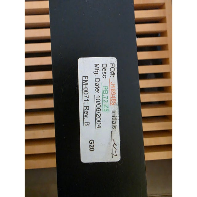 George Nelson for Herman Miller Slat Bench For Sale - Image 11 of 16