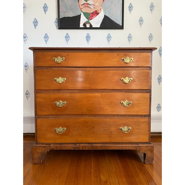 We picked up this lovely chest from the estate of a local artist here in Virginia. Even though it has lived for some time...