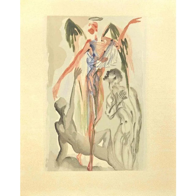 Salvador Dali, The Earthly Paradise, Woodcut, 1963 For Sale - Image 4 of 4
