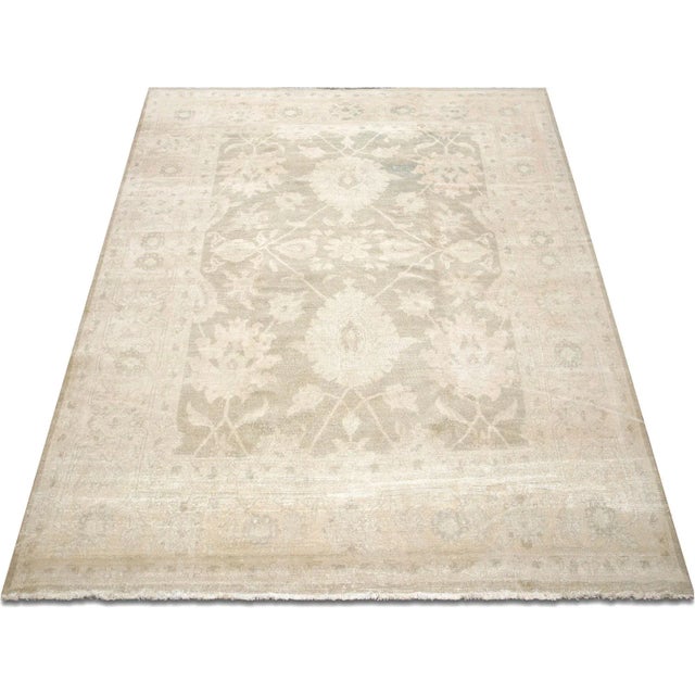 1940s 1940s Persian Mahal Rug For Sale - Image 5 of 5