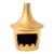 Sascha Brastoff Gold Ceramic Chimney Ashtray For Sale