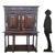 Large 19th Century Cabinet with Theater on Base, Holland For Sale - Image 3 of 18
