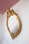 Antique French Louis XV Oval Gilt Mirror, 1913 For Sale - Image 10 of 15