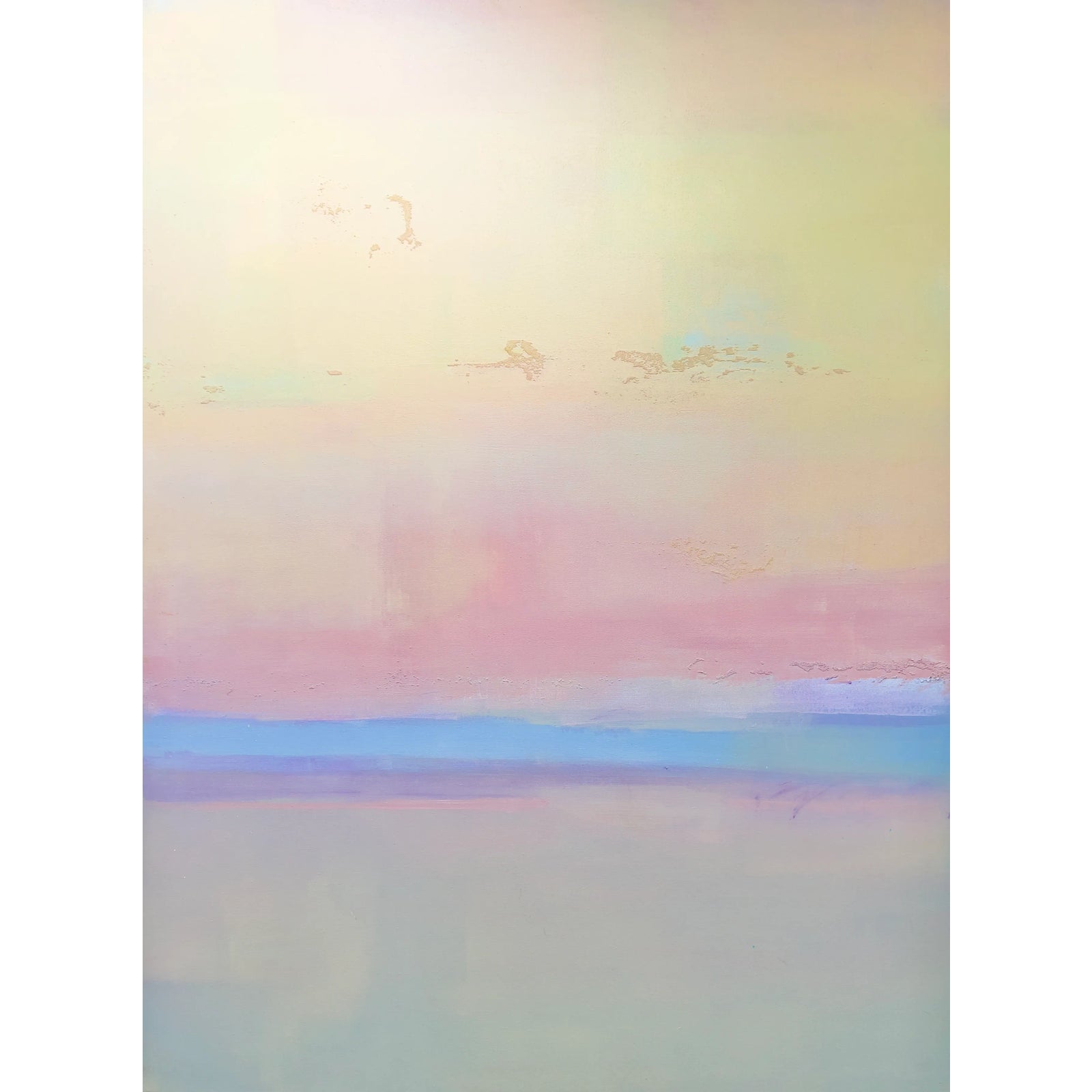 Desert Scape, Abstract Painting | Chairish