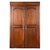 Hekman Furniture 1990s Hekman Cherry Finish Corner Storage Cabinet / Bookcase | Model 5330-2446 | Open Shelving Sides + Enclosed Center | Excellent Condition For Sale - Image 4 of 18