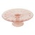 Pink Art Deco Cake Platter in Rosaline Glass, 1930s For Sale - Image 3 of 12