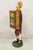 Late 20th Century 52" Tall Figural Librarian Man Holding Stack of Books Statue Storage Cabinet For Sale - Image 12 of 12