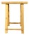 Vintage Rustic Stool in Elm For Sale