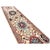 Ivory 21st Century Afghan Wool Sultanabad 3x12 Ivory, Red, & Blue Handmade Runner Rug #1143661 For Sale - Image 8 of 13
