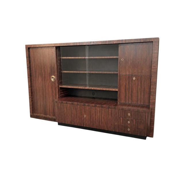 Large New Objectivity Wardrobe by Bruno Paul, 1930s For Sale - Image 16 of 16