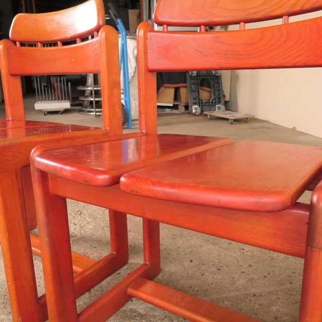 Vintage Dining Chairs by Ilmari Tapiovaara, 1970s, Set of 2 For Sale - Image 9 of 18