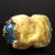Metal Vintage Cloisonné Enamel Gilt Bronze Pixiu Statue Figure For Sale - Image 7 of 7