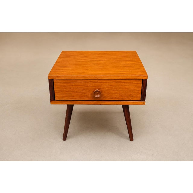 Brazilian Modern Accent Table in Rosewood & Pau Marfim by Cimo, Brazil, 1950s For Sale - Image 9 of 18