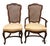 Late 20th Century Vintage Century French Country Style Oak & Cane Dining Chairs - Set of 6 For Sale - Image 5 of 12