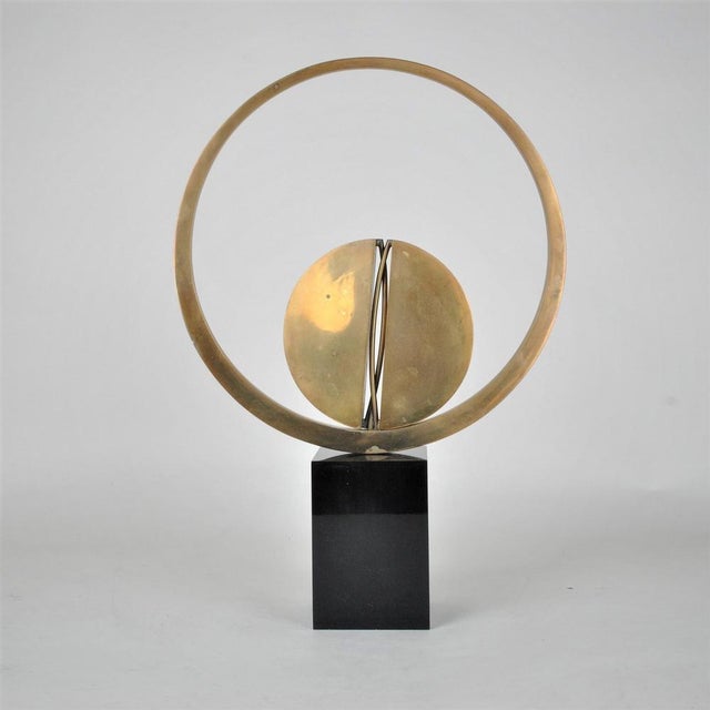 Carmello Cappello, Sculpture on Base, 1978, Bronze & Wood For Sale - Image 15 of 15