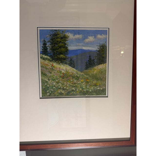 1980s Large Oil Painting John Pittman For Sale - Image 15 of 17