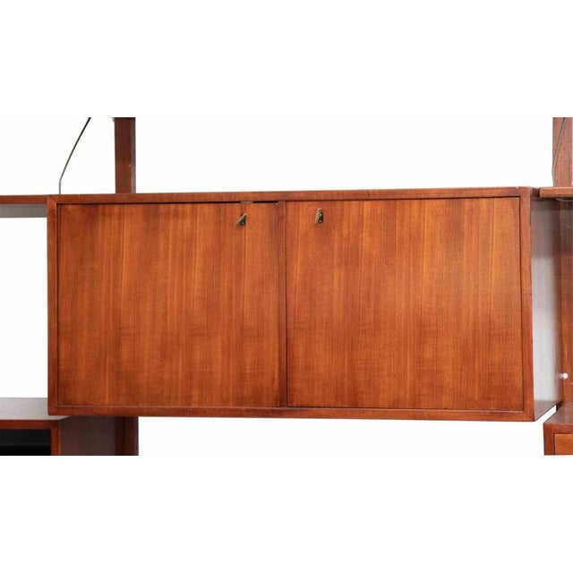 1960s Vintage Danish Modular Cado Bookshelf in Teak Wood, 1960s For Sale - Image 5 of 8
