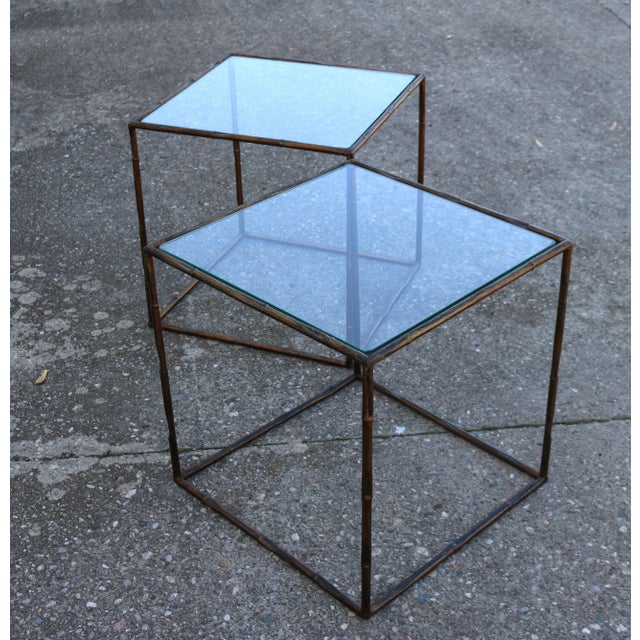 Quality pieces. Bottom is hand filed ensuring a flat bottom. Beautiful, aged brass faux finish over steel. I love forever...