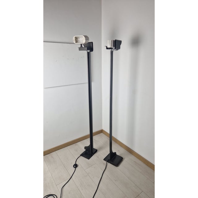 1970s Cobra Floor Lamp by Luigi Caccia Dominioni for Azucena, 1970s For Sale - Image 5 of 18