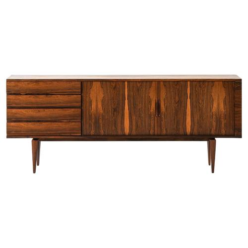 Wood Sideboard in Brown Rosewood from Henry W. Klein, 1960s For Sale - Image 7 of 7
