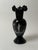 Antique Bohemian Deep Ruby Glass Vase with Romantic White Enamel Painting, 1900 For Sale - Image 15 of 18
